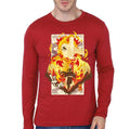Kyo-Juro Fire Classic Full Sleeve T-Shirt Hoodie, Sweatshirt | PureTeeCo.com