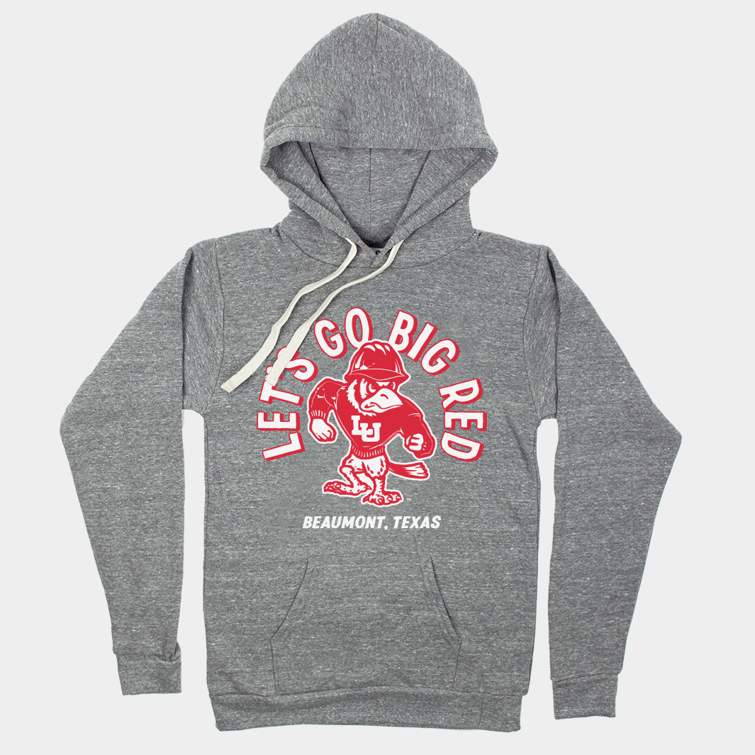 Lamar University "Big Red" Mascot Hoodie T-Shirts, Sweatshirt | PureTeeCo.com