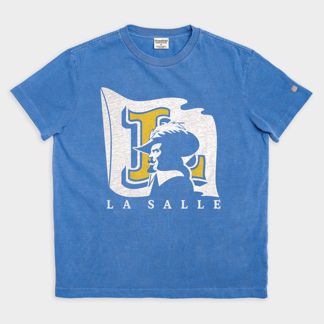 La Salle Explorers Vintage Heavyweight Tee Hoodie, Sweatshirt | PureTeeCo.com