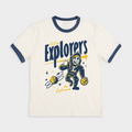 La Salle Explorers Explorernaut Ringer Tee Hoodie, Sweatshirt | PureTeeCo.com
