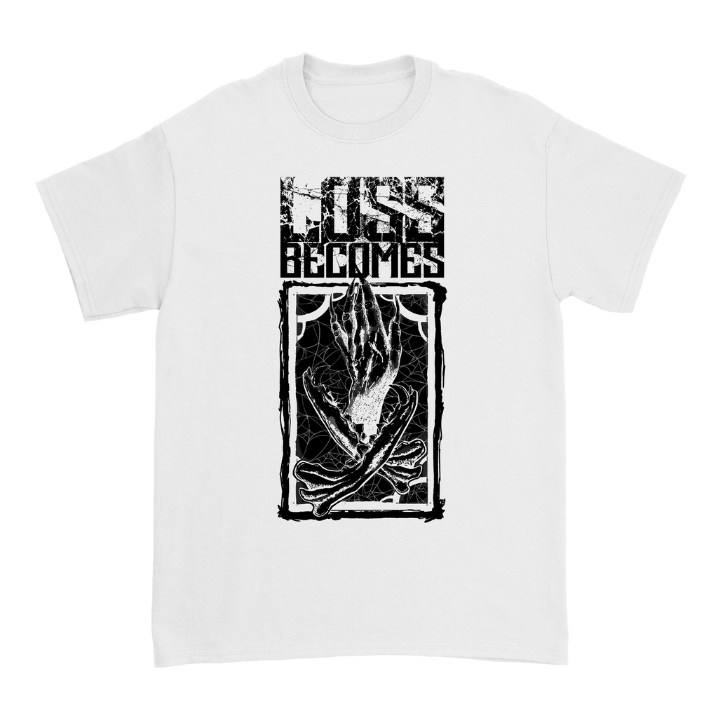 Loss Becomes - Broken Mirror White T-Shirt Hoodie, Sweatshirt | PureTeeCo.com