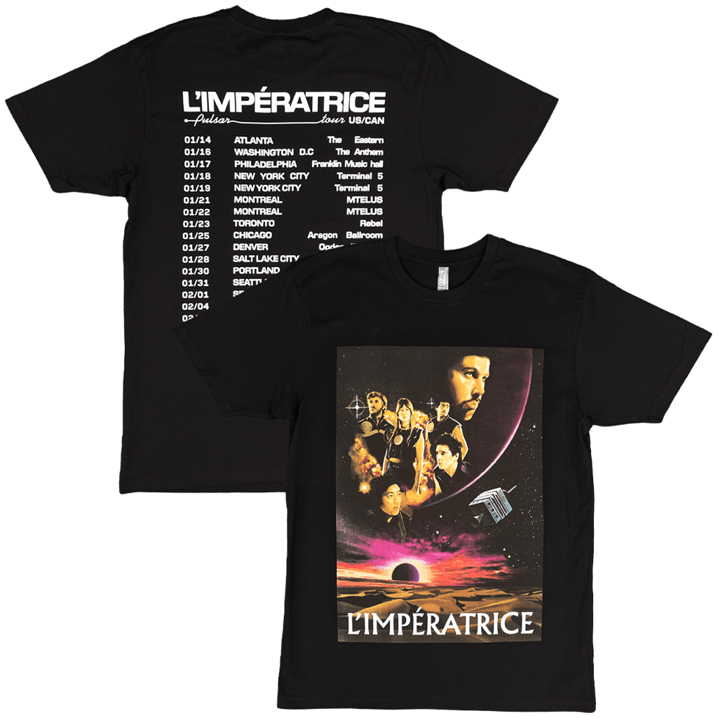 Pulsar Tour T-Shirt Hoodie, Sweatshirt | PureTeeCo.com (Image 1)