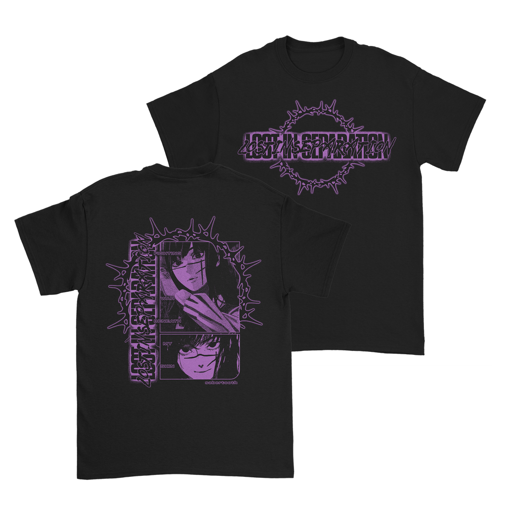 Lost In Separation - Anime T-Shirt Hoodie, Sweatshirt | PureTeeCo.com (Image 1)