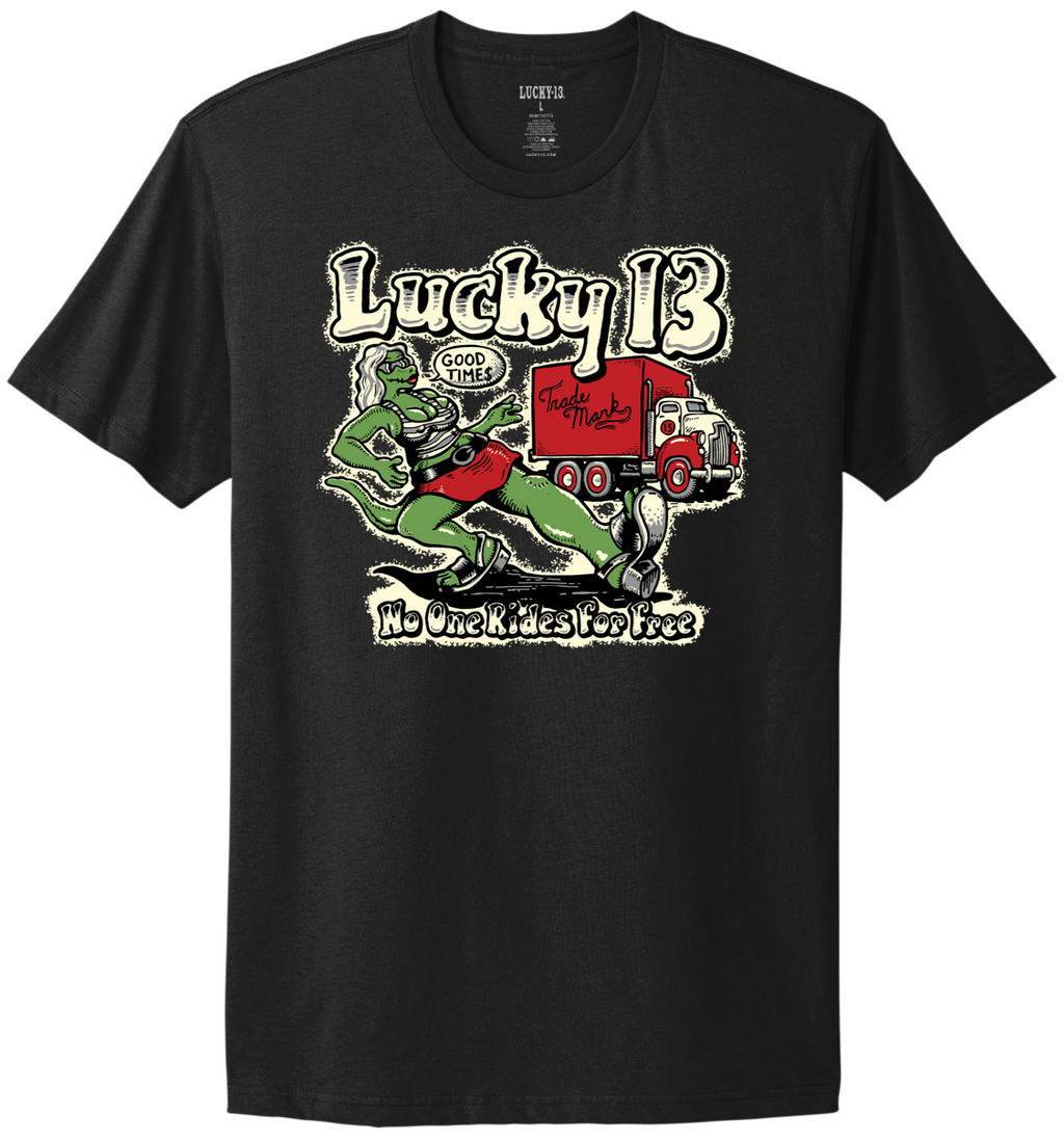 LOT LIZARD Comfort Tee Hoodie, Sweatshirt | PureTeeCo.com (Image 1)