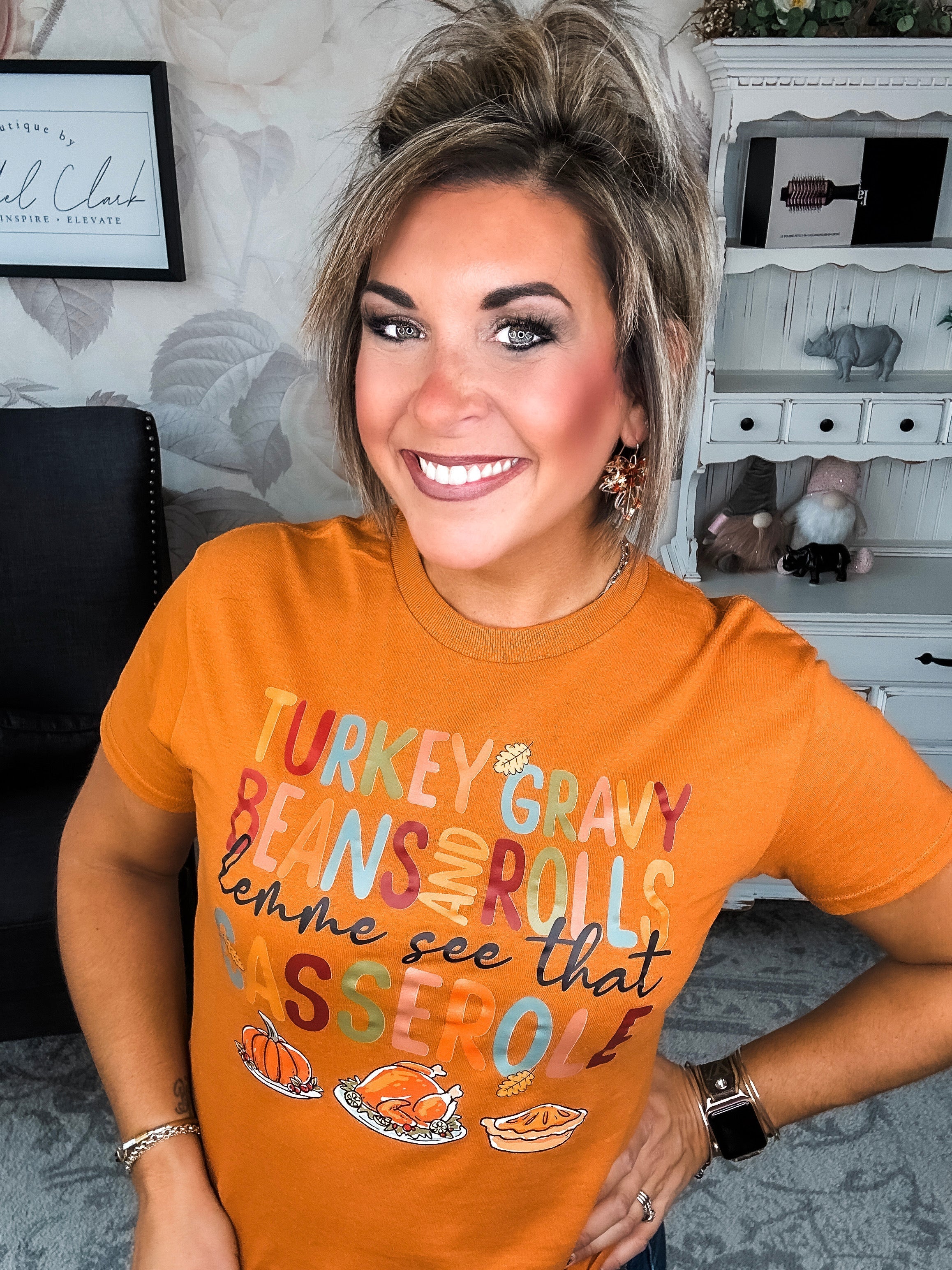Lemme See That Casserole Graphic Tee Hoodie, Sweatshirt | PureTeeCo.com (Image 3)