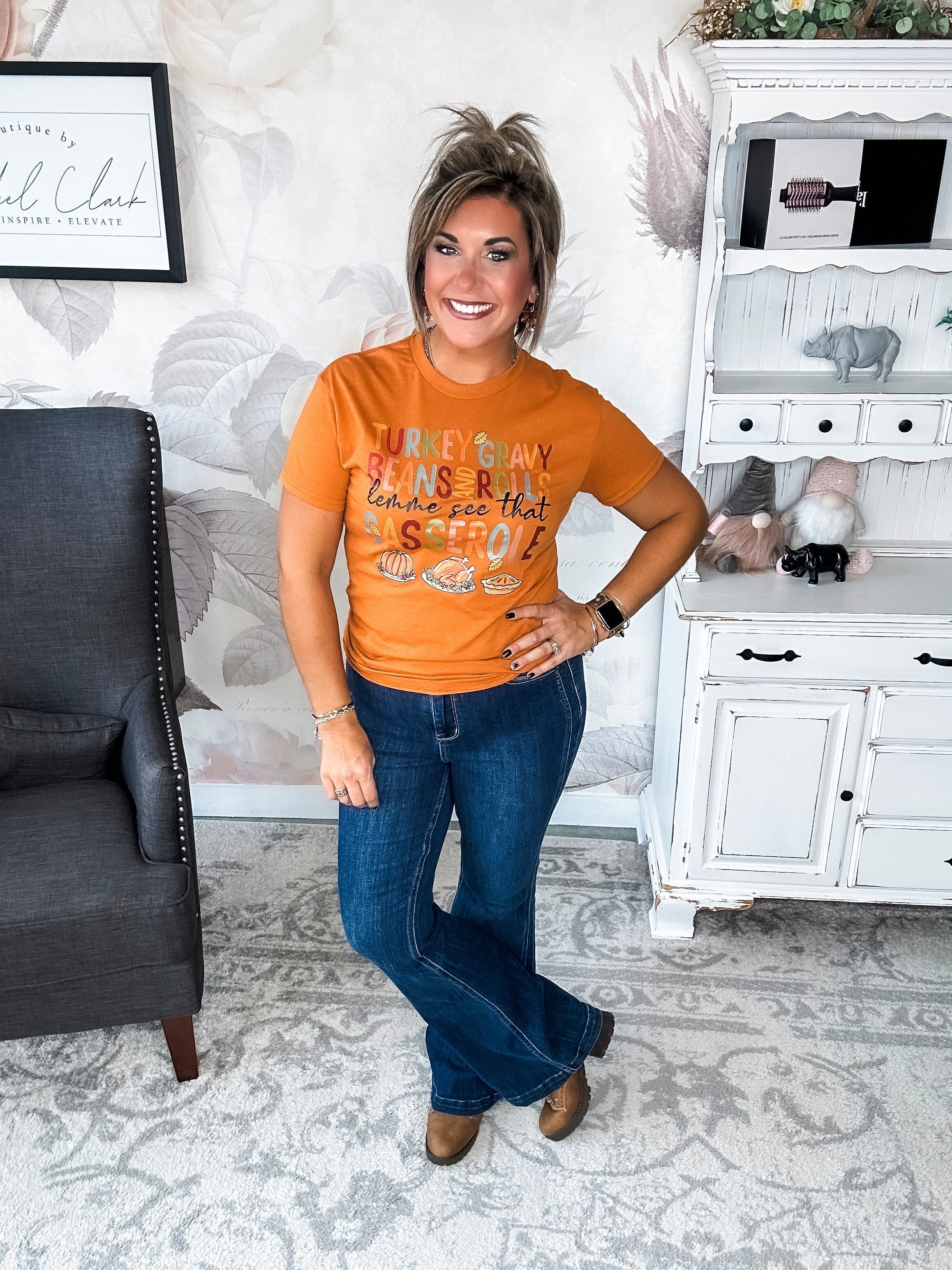 Lemme See That Casserole Graphic Tee Hoodie, Sweatshirt | PureTeeCo.com (Image 4)
