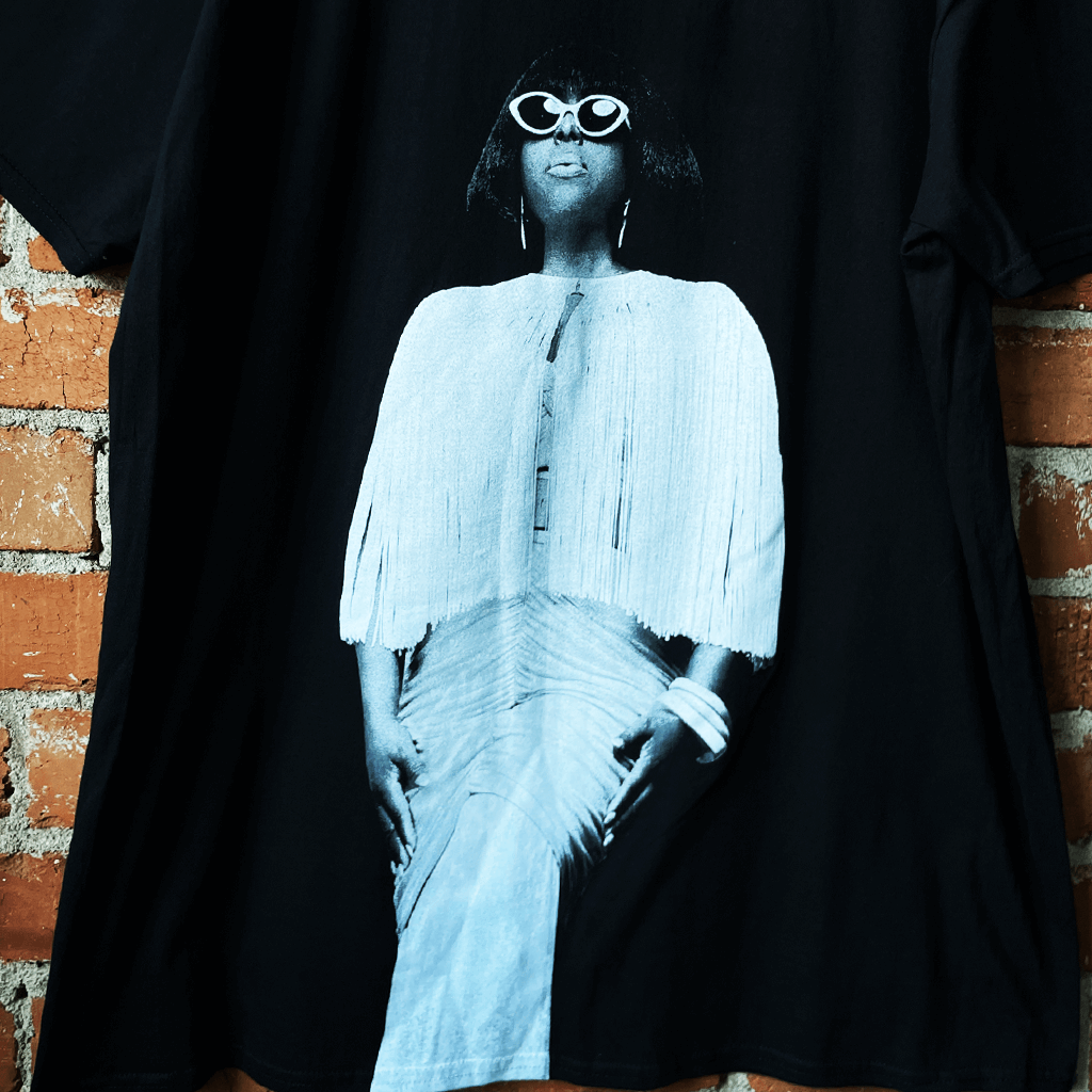 Posing Black T-Shirt Hoodie, Sweatshirt | PureTeeCo.com (Image 2)