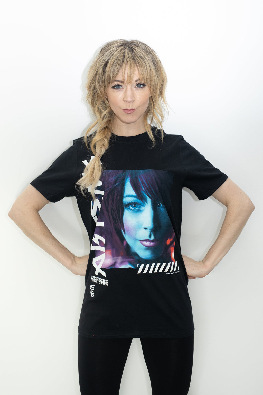 Lindsey Stirling Verticle Artemis Shirt (Tour) Hoodie, Sweatshirt | PureTeeCo.com (Image 2)