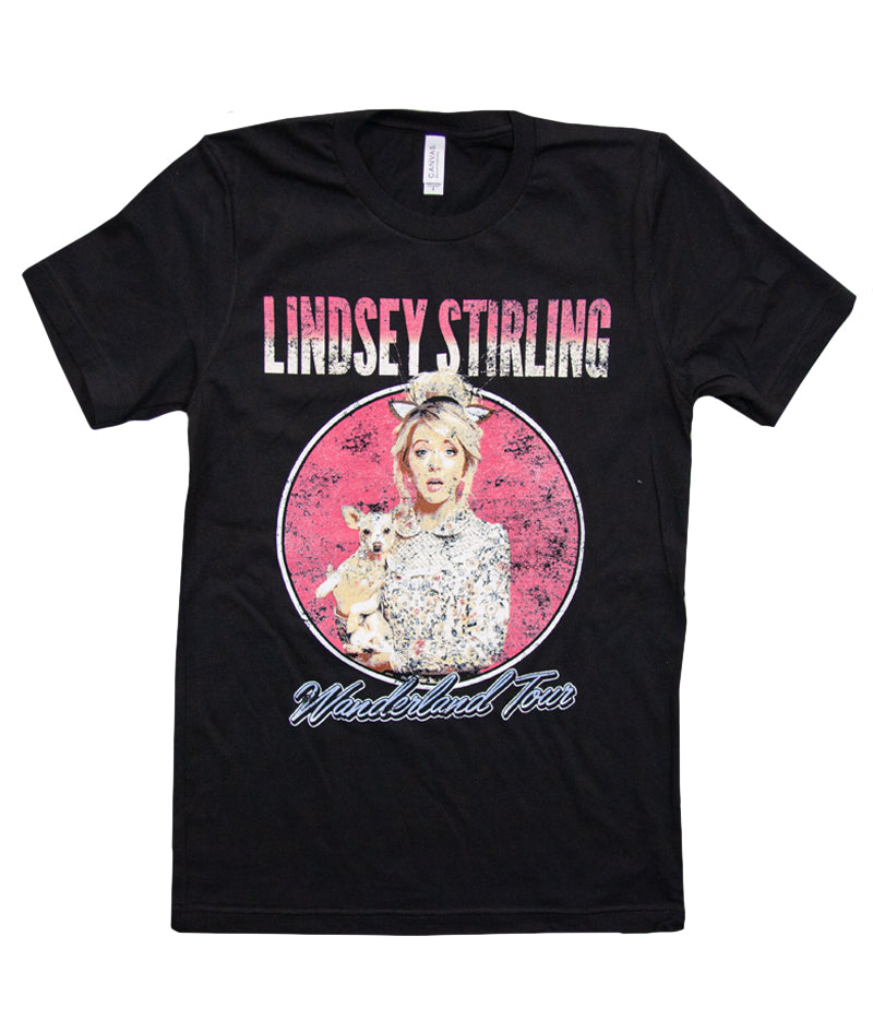 Lindsey Stirling Vintage Wanderland Shirt Hoodie, Sweatshirt | PureTeeCo.com (Image 1)
