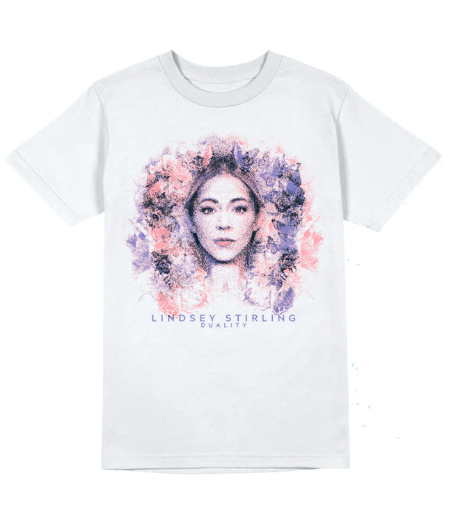 Lindsey Stirling Duality Album Cover Shirt (White) Hoodie, Sweatshirt | PureTeeCo.com