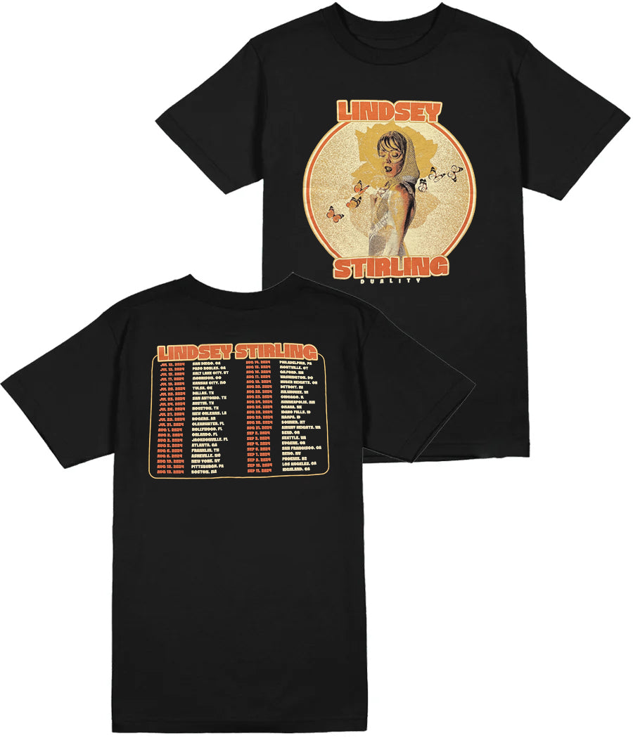 Lindsey Stirling Duality 2024 Summer Tour Shirt Hoodie, Sweatshirt | PureTeeCo.com