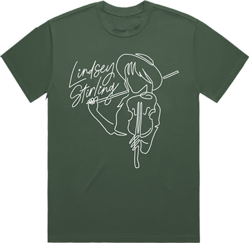 Lindsey Stirling Line Art Shirt Hoodie, Sweatshirt | PureTeeCo.com