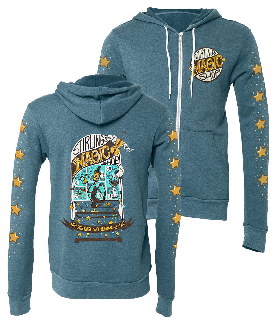 Lindsey Stirling Magic Shop Zip Hooded Sweatshirt T-Shirts, Hoodie | PureTeeCo.com