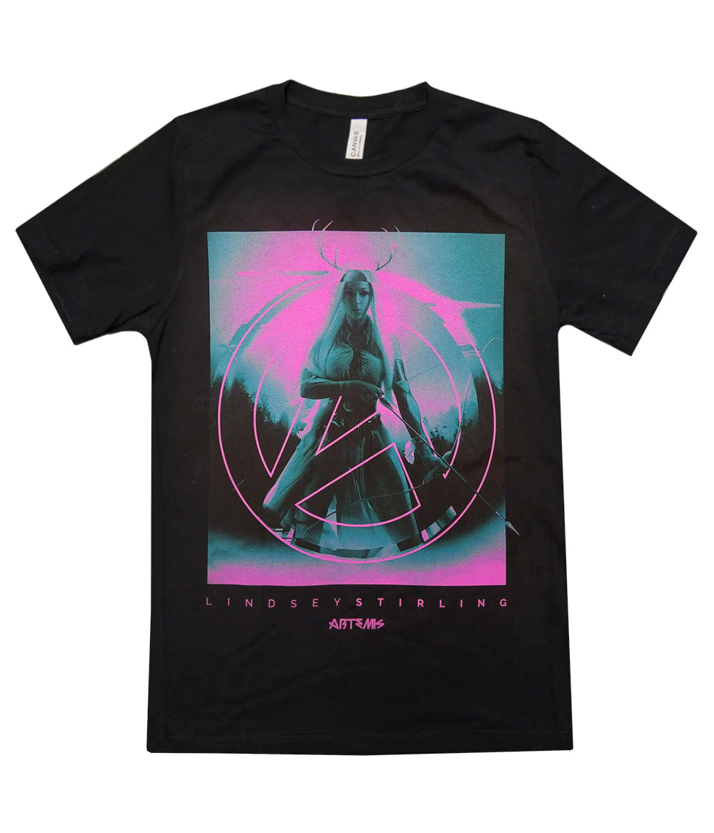 Lindsey Stirling Warrior Photo Shirt Hoodie, Sweatshirt | PureTeeCo.com (Image 1)