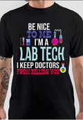 Lab Tech Black T-Shirt Hoodie, Sweatshirt | PureTeeCo.com
