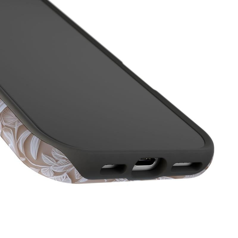Lace Floral Phone Case, Women's Phone Case Mag Safe Compatible, Magnetic Tough Cases T-Shirts, Hoodie, Sweatshirt