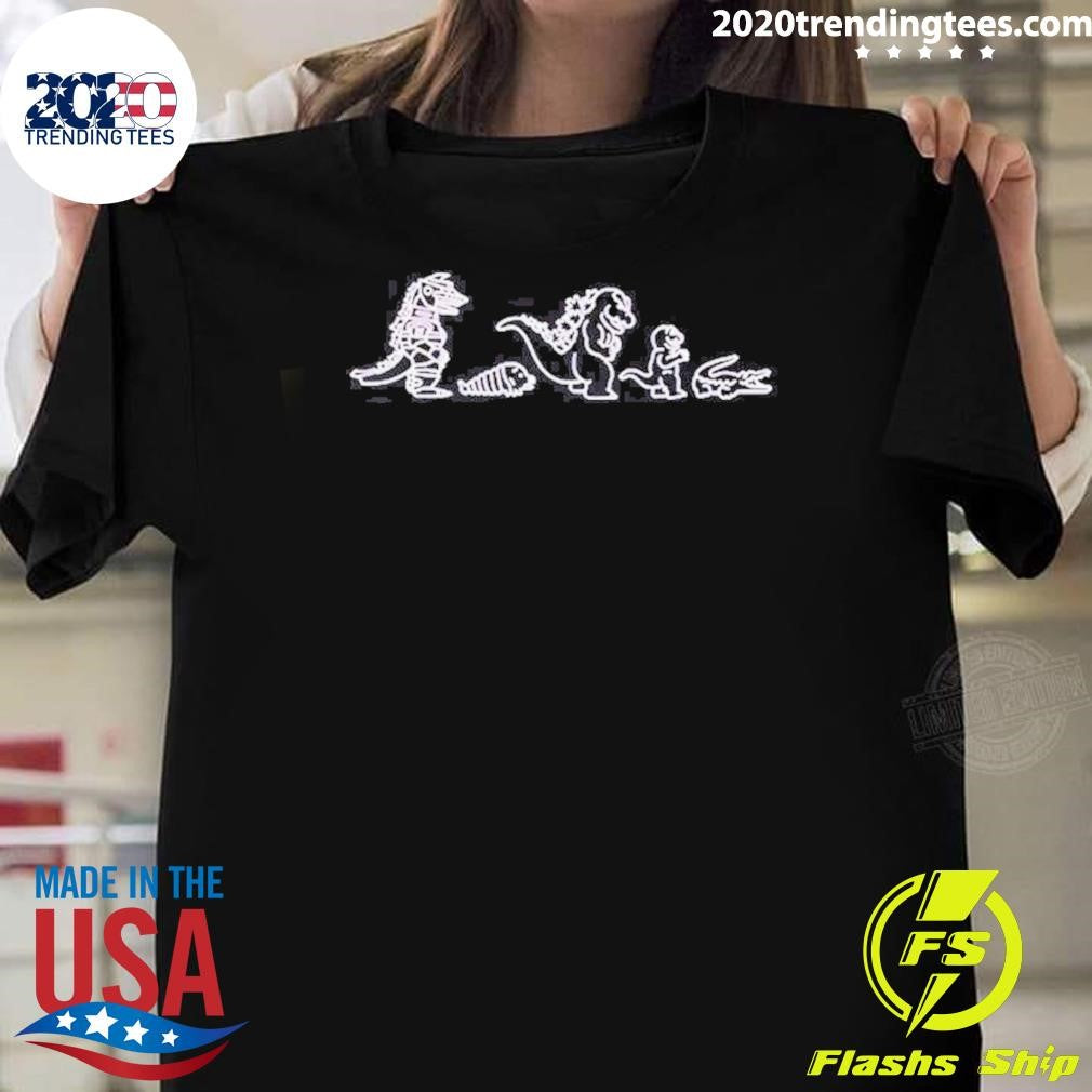Lacoste x Godzilla Team Godzilla 2026 Tee Shirt