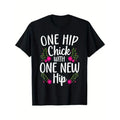 Ladies Girl Bionic Hip Replacement Surgery Fun T-Shirt Made in USA Hoodie, Sweatshirt | PureTeeCo.com