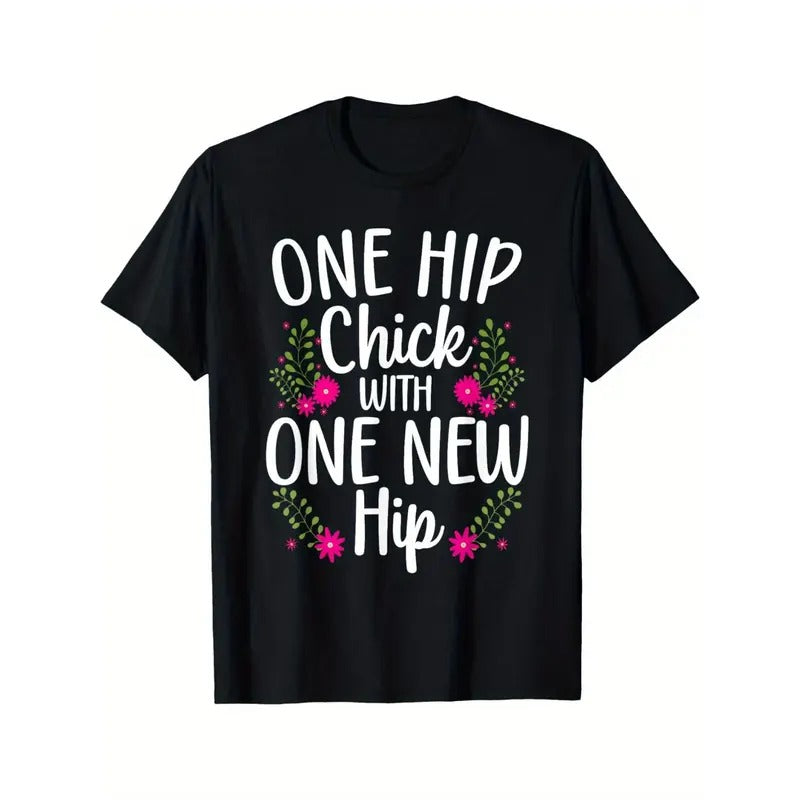 Ladies Girl Bionic Hip Replacement Surgery Fun T-Shirt Made in USA Hoodie, Sweatshirt | PureTeeCo.com