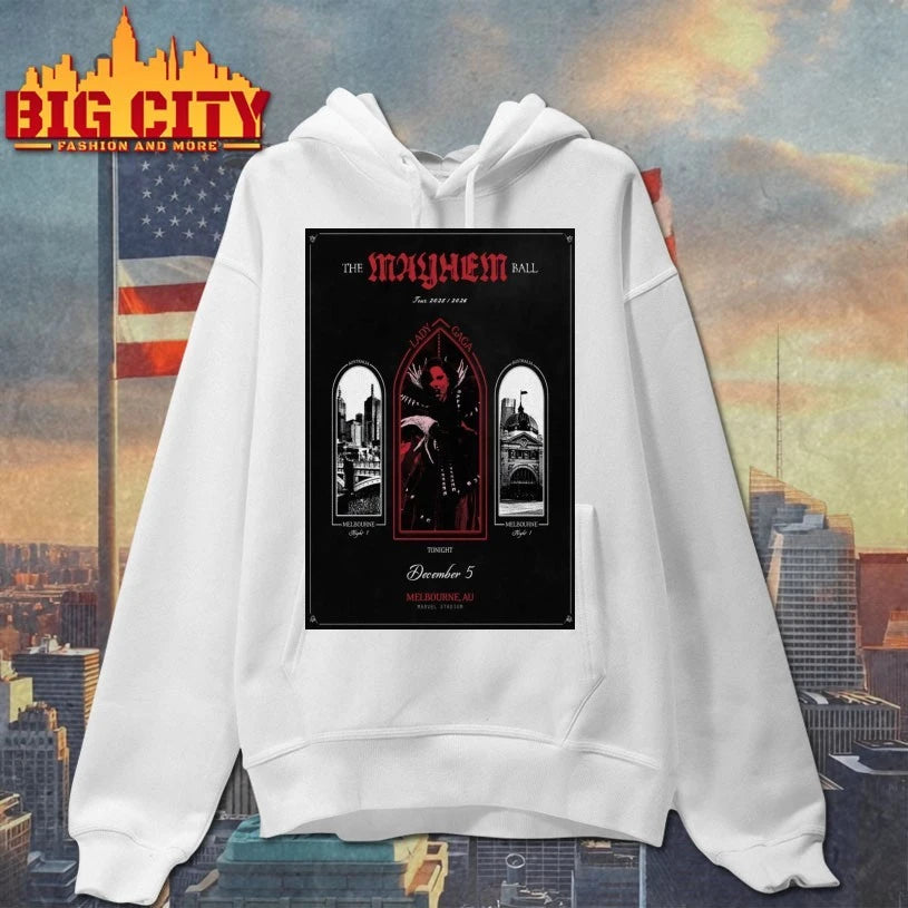 Lady Gaga December 5 2025 In Melbourne AUS Poster shirt