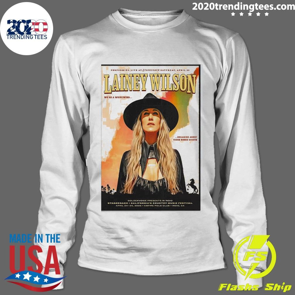 Lainey Wilson Stagecoach Country Music Festival 2026 California Shirt