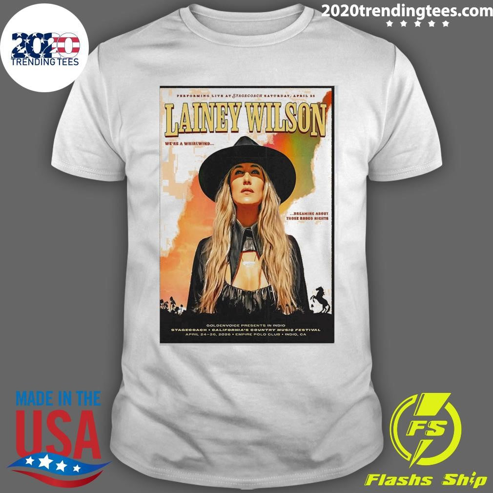 Lainey Wilson Stagecoach Country Music Festival 2026 California Shirt