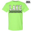 Lake Varsity Checkered Gildan Short Sleeve T-Shirt 'NLB' Hoodie, Sweatshirt | PureTeeCo.com