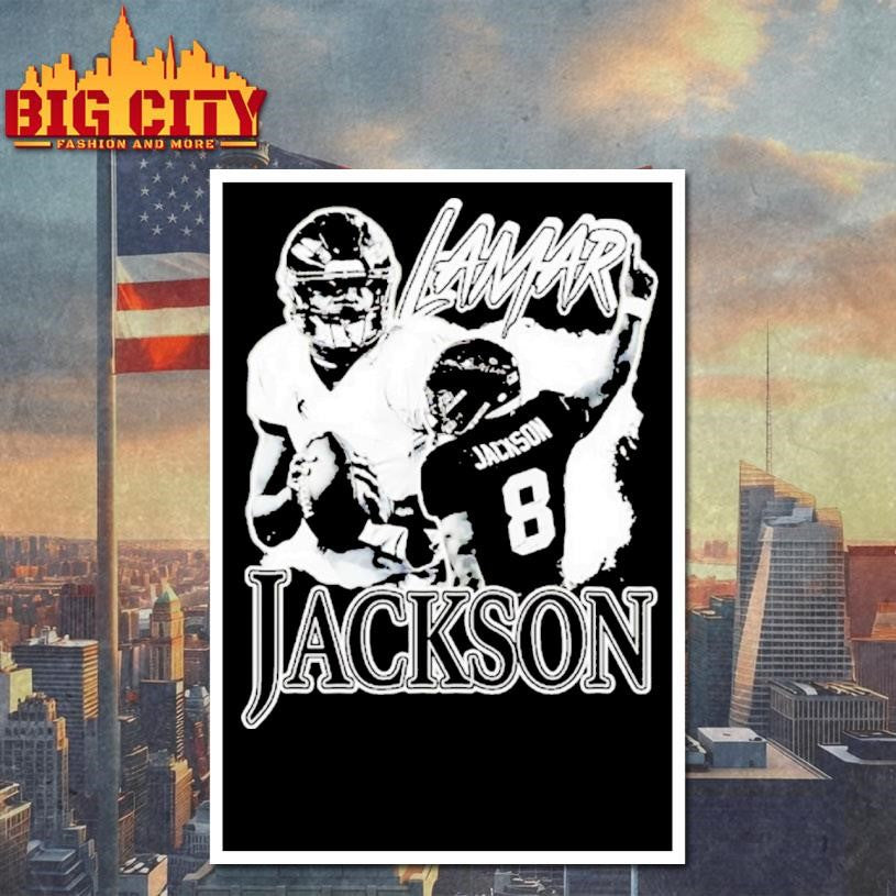 Lamar Jackson Baltimore Ravens Quarterback Shirt