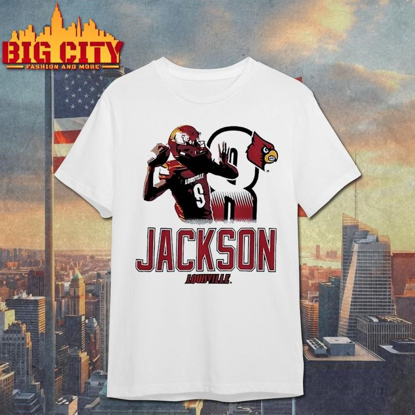 Lamar Jackson Louisville Cardinals Football The Victory Player Shirt