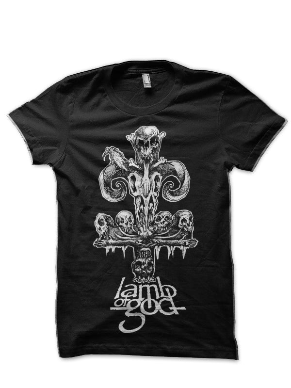 Lamb Of God Black T-Shirt Style001 Hoodie, Sweatshirt | PureTeeCo.com