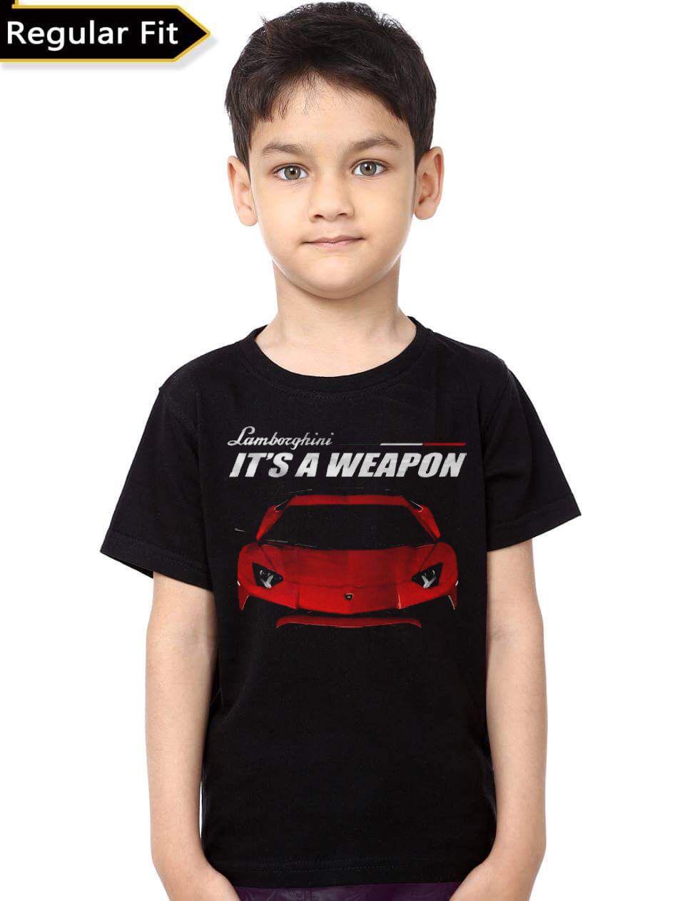 Lamborghini Its A Weapon Kids T-Shirt Hoodie, Sweatshirt | PureTeeCo.com