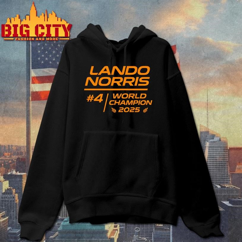 Lando Norris 2025 World Champion F1 Shirt