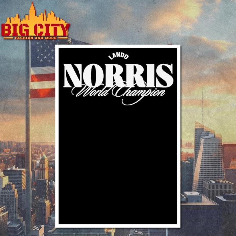 Lando Norris World Champion 2025 Shirt