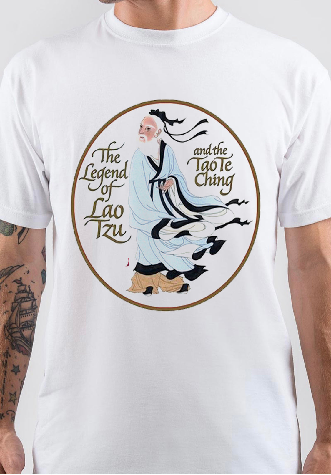 Laozi Art T-Shirt Style001 Hoodie, Sweatshirt | PureTeeCo.com