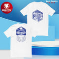 Laser Wolf Attack Snarlagon Road Tour Two Sided Shirt