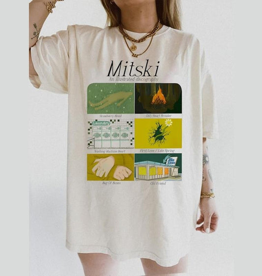 Last Words Of A Shoting Star T-Shirt, Gift For Fan, Love Rock Hoodie, Mitsky Mystery Shirt, Album Mitsky Shirt, Tour Sweatshirt