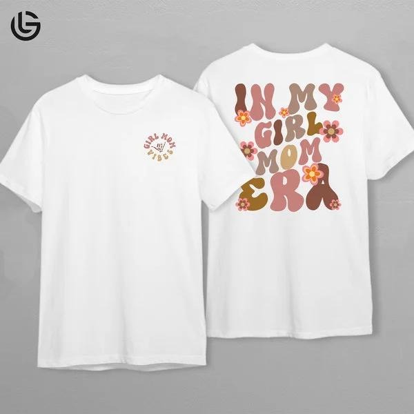 Latarshia Grant Store In My Girl Mom Era Shirt Girl Mom Tee Mamma Gift Baby Shower Hoodie, Sweatshirt | PureTeeCo.com