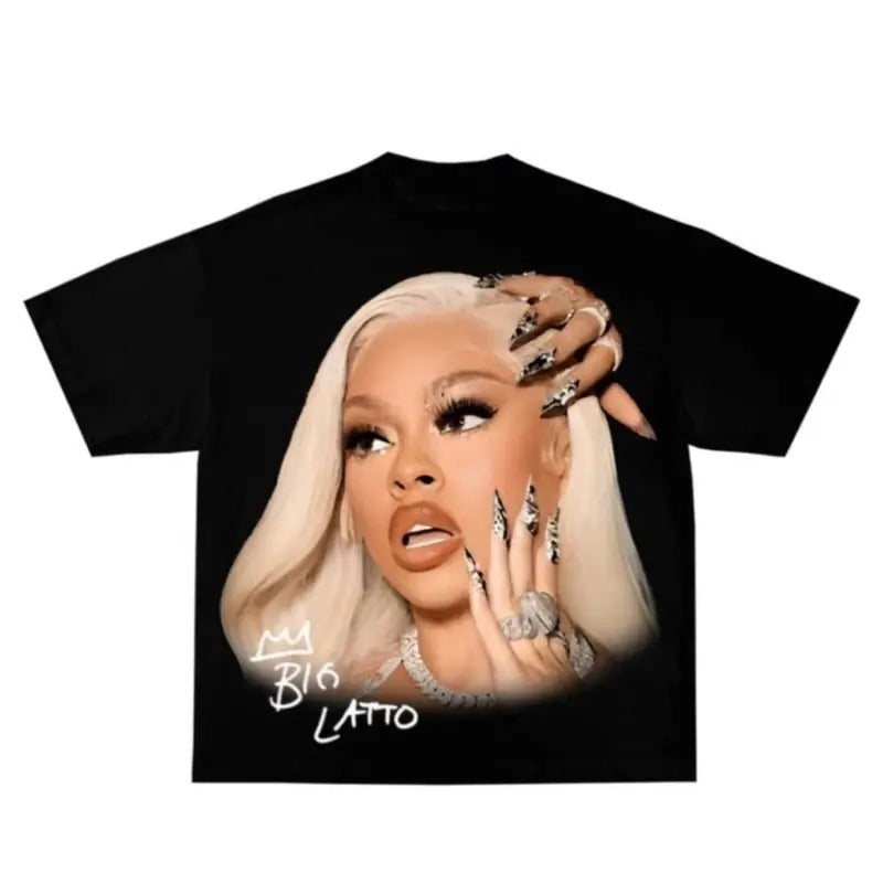 Lattoo Rap Graphic T-Shirt - Contemporary and Cool Design Hoodie, Sweatshirt | PureTeeCo.com