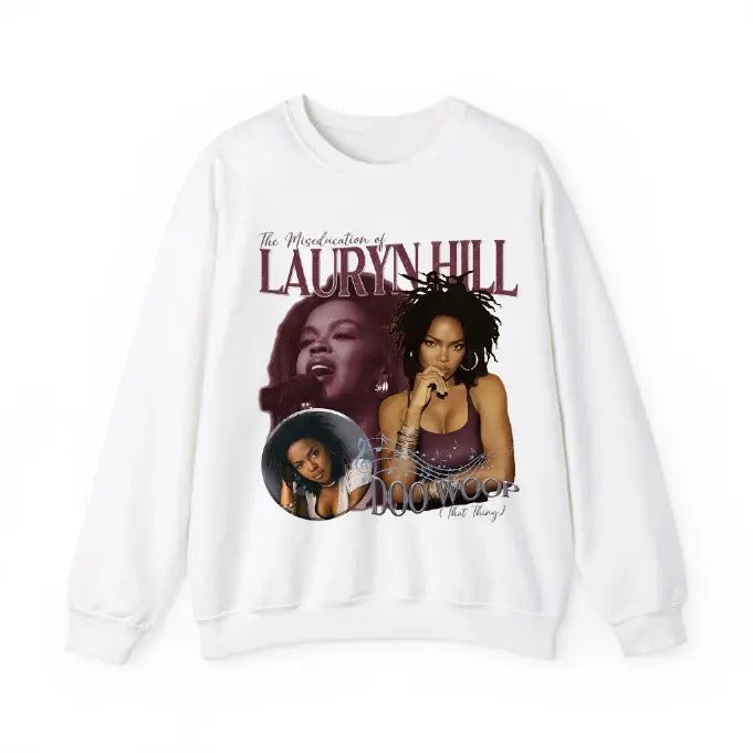 Lauryn Hill T-Shirt Match Burgundy Shirt Music T-shirt Hoodie, Sweatshirt | PureTeeCo.com