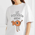 Le Poisson Steve meme graphic T Shirt Hoodie, Sweatshirt | PureTeeCo.com