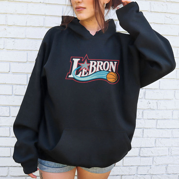 LeBron James Philadelphia 76ers Logo T Shirt