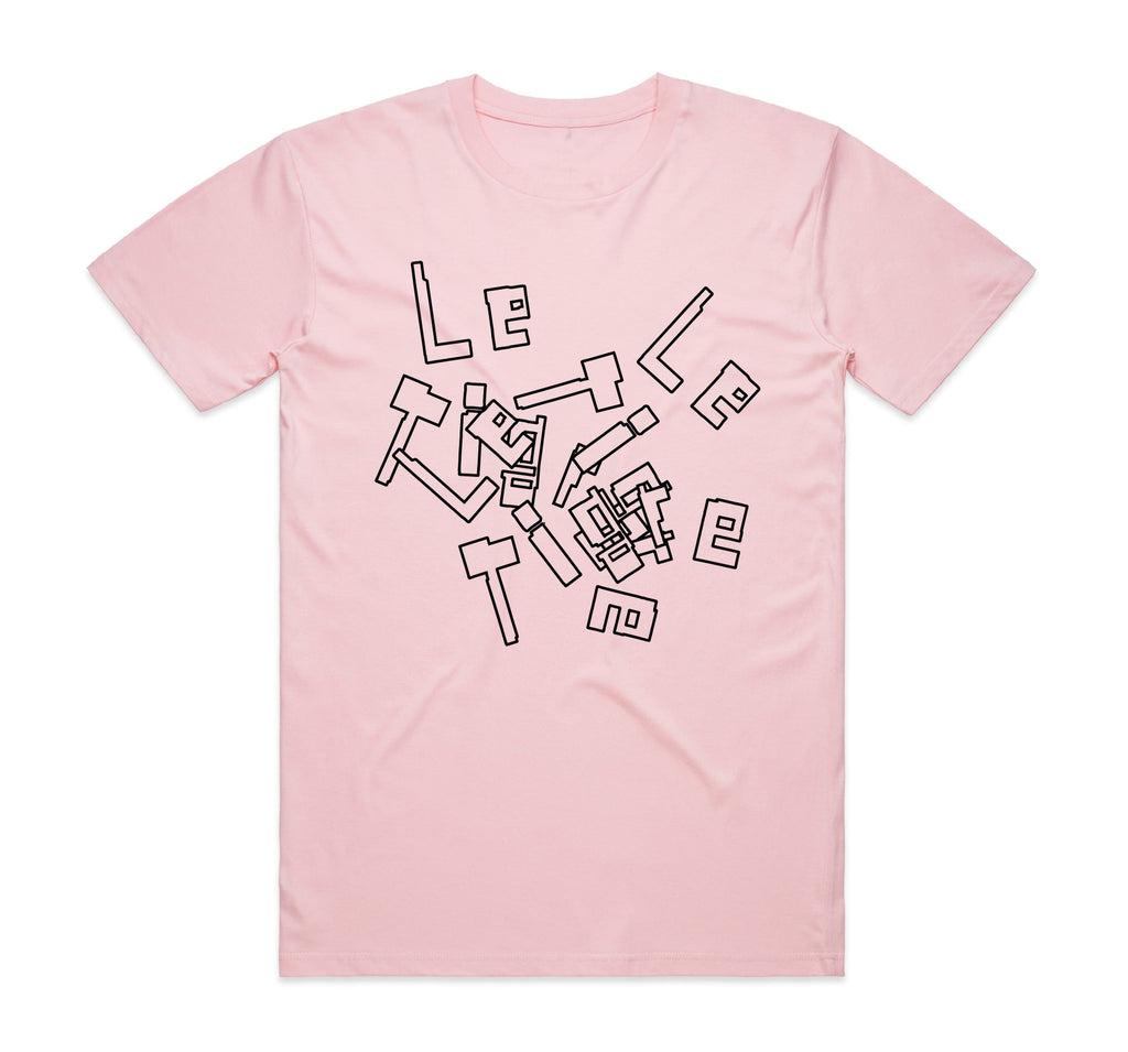 Le Tigre Pink T-Shirt Hoodie, Sweatshirt | PureTeeCo.com