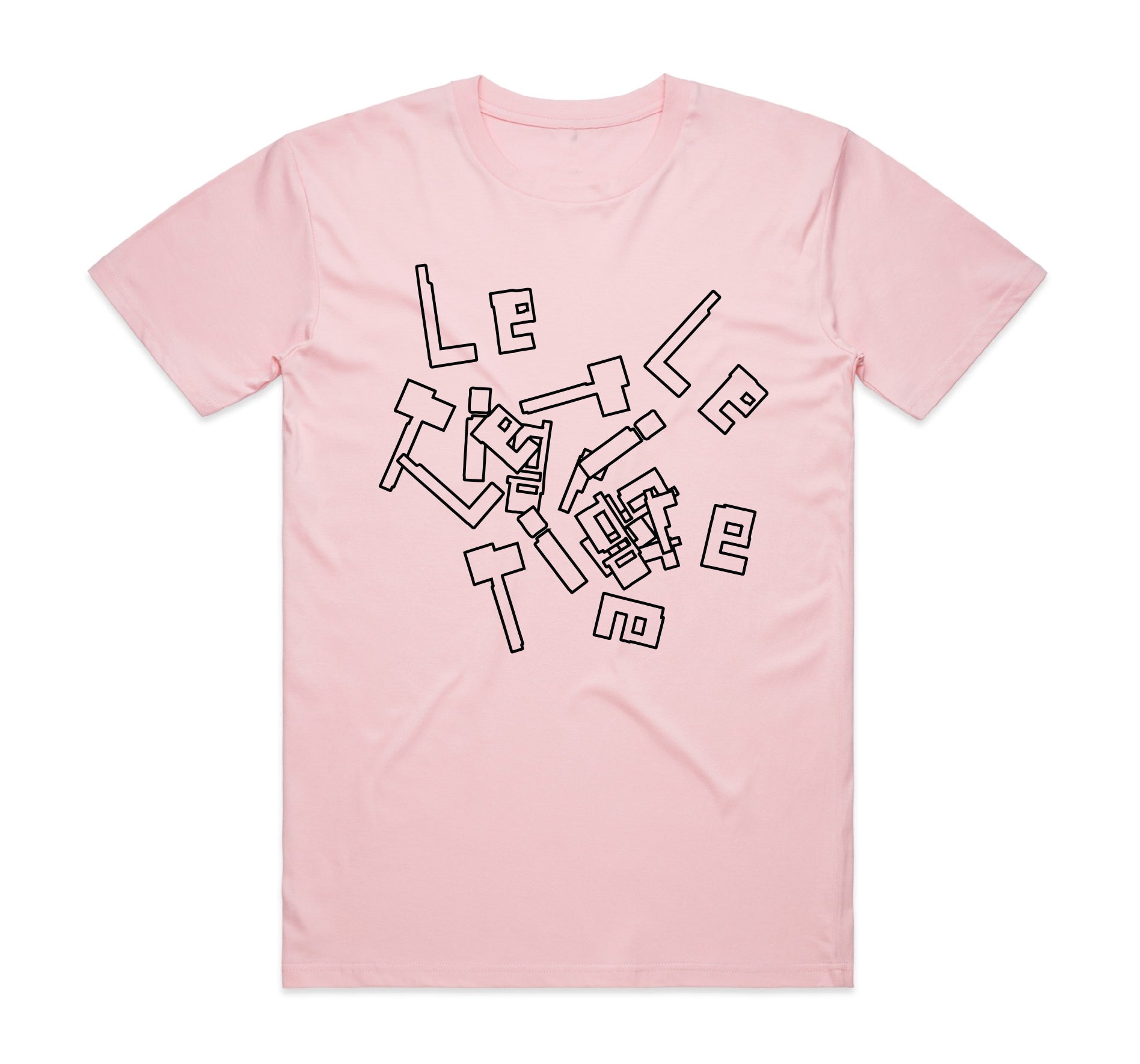 Le Tigre Pink T-Shirt Hoodie, Sweatshirt | PureTeeCo.com