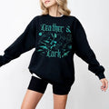 Leather and Lark 1-Sided Sweatshirt, T-shirt, Hoodie,  Butcher and Blackbird Dark Romance Morally Grey Men Romantasy...