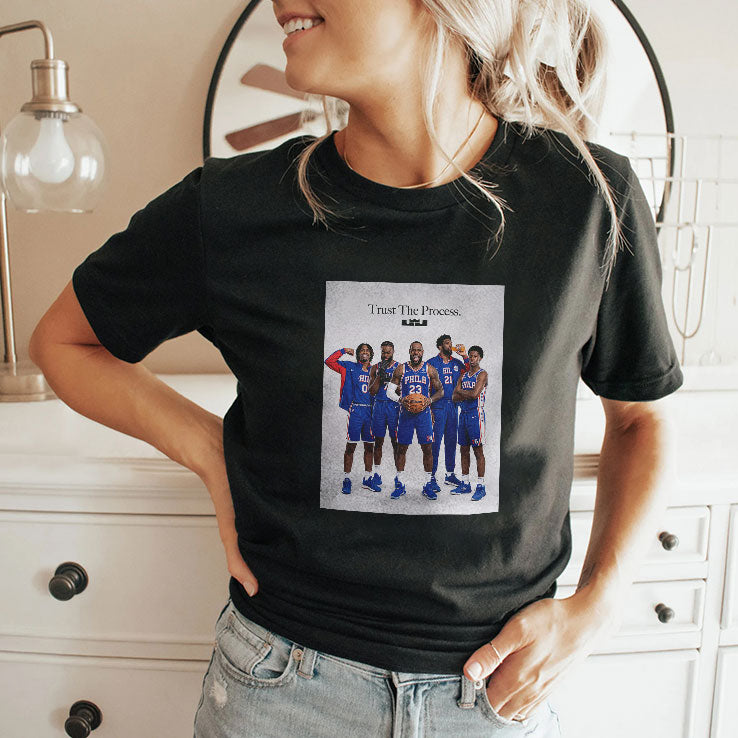 Lebron James Philadelphia 76ers Trust The Process T Shirt
