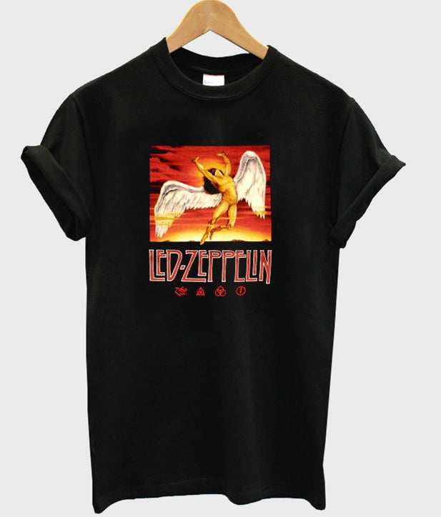 Led Zeppelin Swan Song T-shirt Hoodie, Sweatshirt | PureTeeCo.com