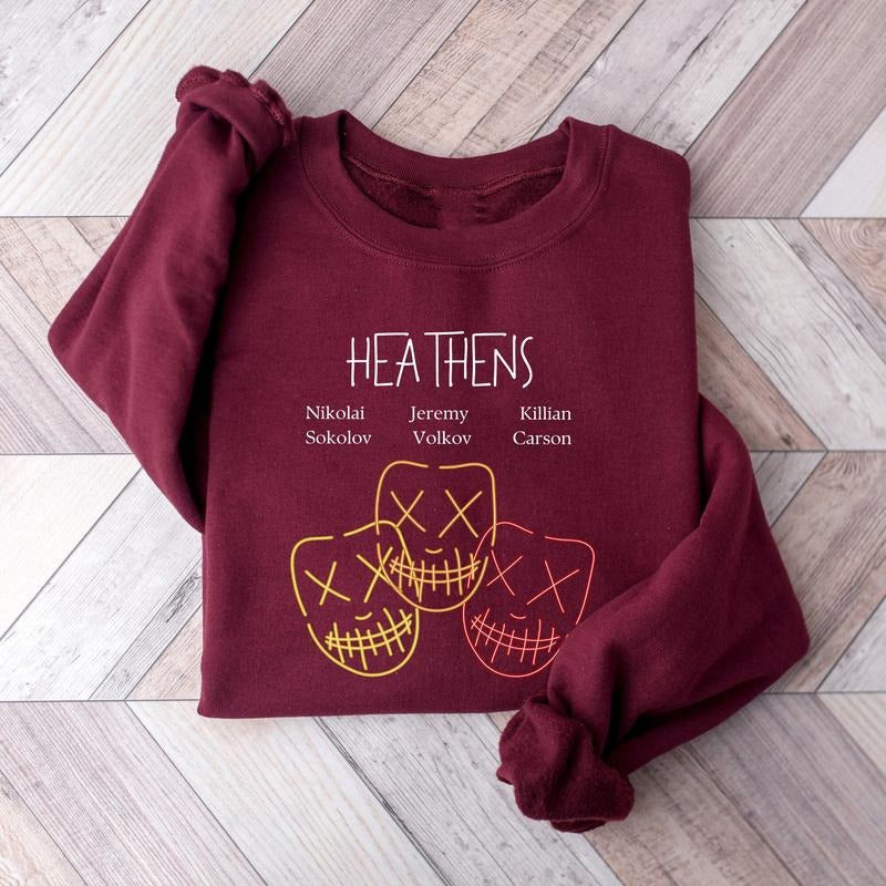 Legacy of Gods Sweatshirt, Killian Carson Hoodie, Book Merch, Rina Kent, Dark Romance Book Merch, Smut Unisex Soft...