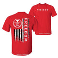 Legend Forever In Our Hearts - FreeDom Shirt, October 14th Red T-shirt, In October We Wear Red Birthday Shirt, Memorial...