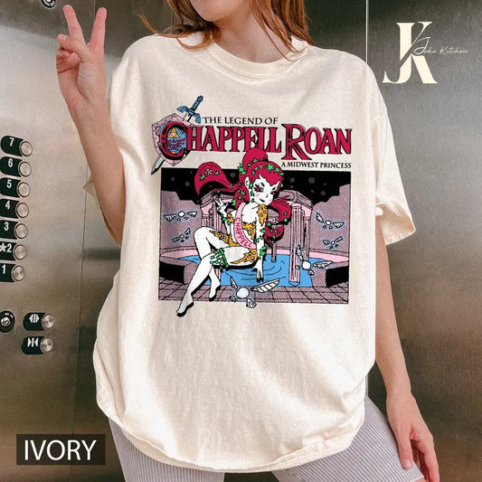Legend of Chappell Roan Midwest Princess T-Shirt, Midwest Princess Tee, Chappell Roan Merch, Hot to go, Statue of Liberty shirt  Các tập tin đính kèm
