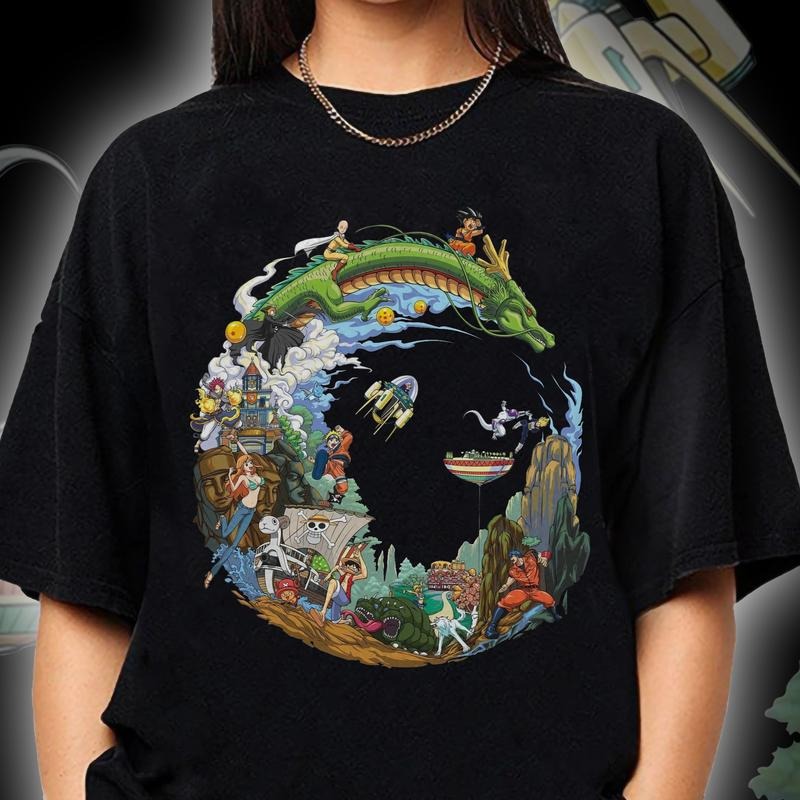 Legendary Anime Character Tshirt, Retro Anime Tshirtstyle{n002}2 Hoodie, Sweatshirt | PureTeeCo.com